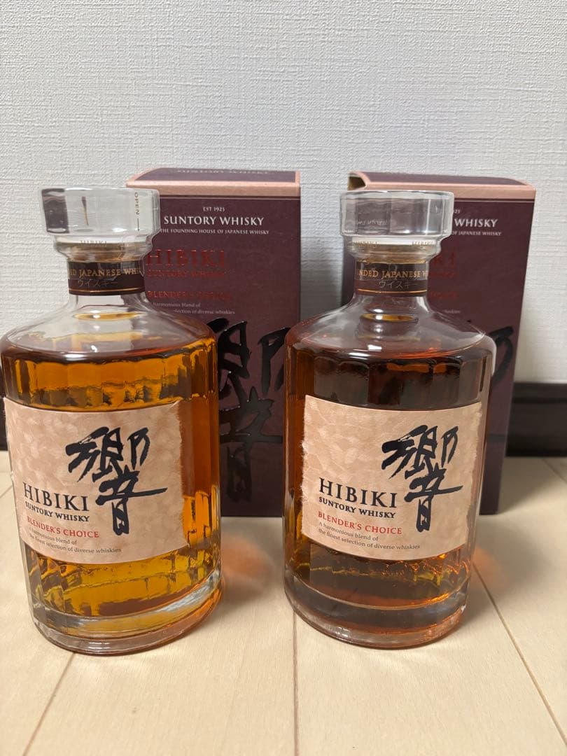 未開封　Hibiki Blender's Choice 700ml 箱付き 2本