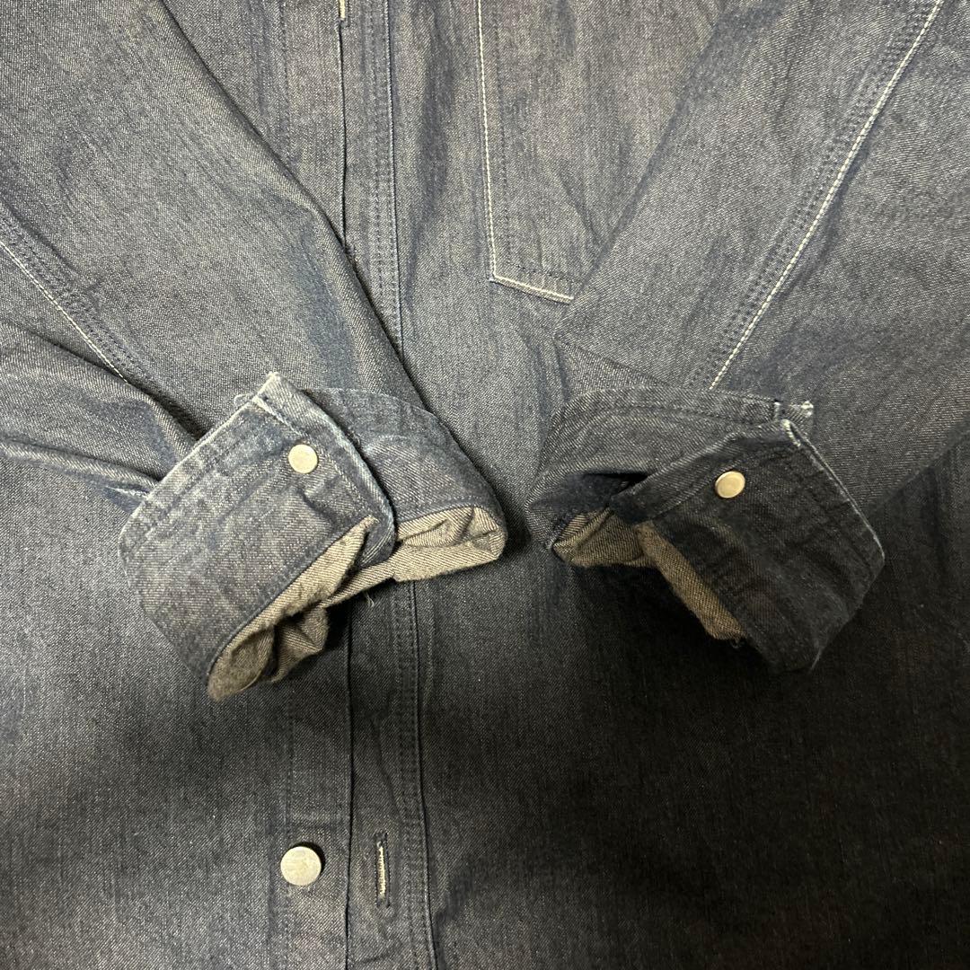 ジャケット・アウター AURALEE HARD TWIST LIGHT DENIM SHIRT