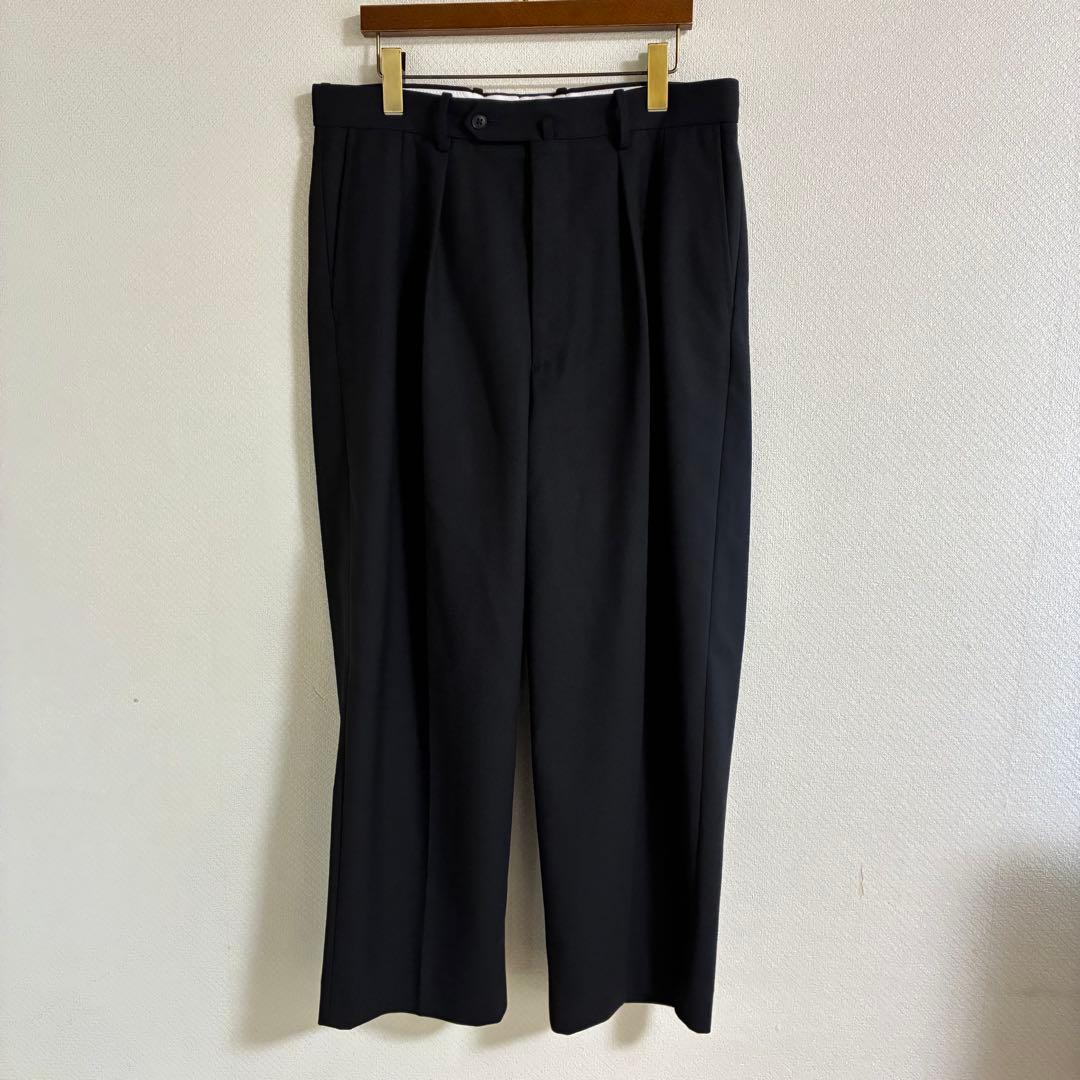 Steven Alanヴィンテージツイル インツープリーツ ドレス トラウザーズ