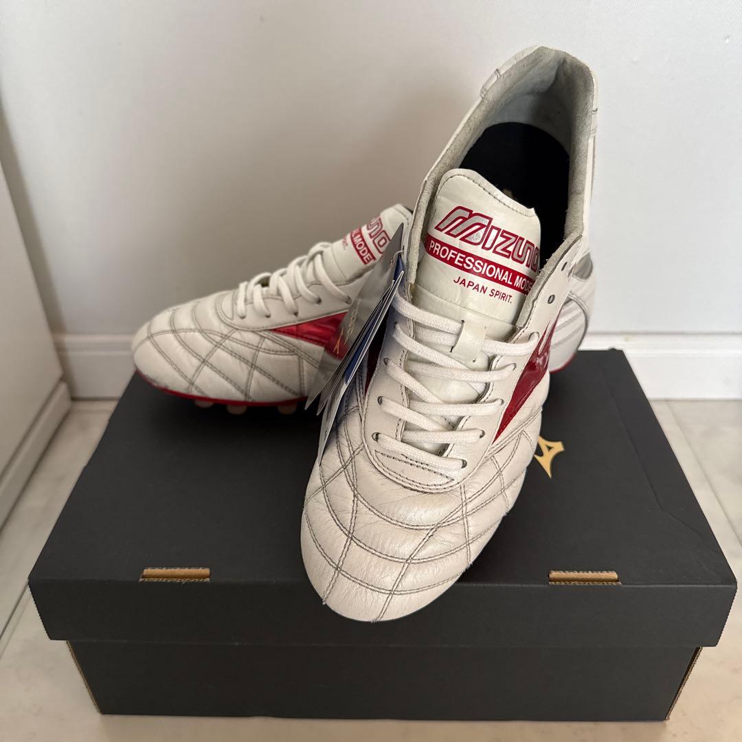 Mizuno モレリア 2 JAPAN AG スーパーホワイト×メルビーレッド