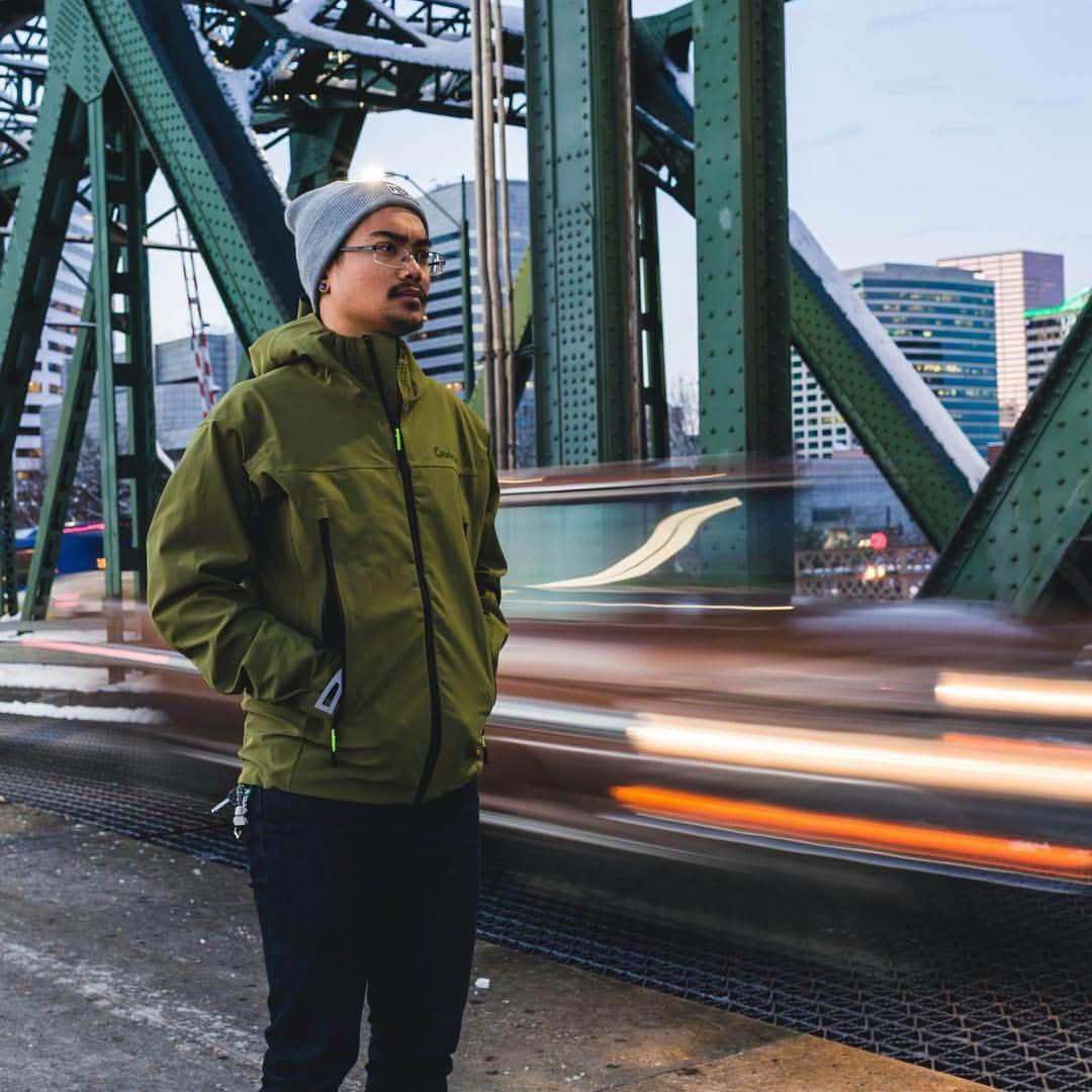 Cadence Kenton 3L Rain Jacket オリーブ M