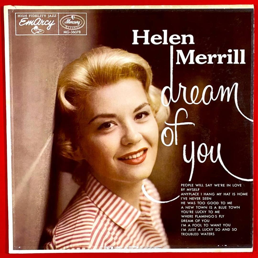 ★不朽の名作【USオリジナル／MONO／深溝／小ドラマーラベル】ヘレン・メリル