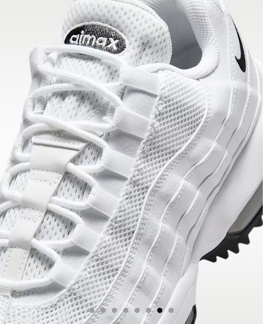 シューズ(男性用) Nike Air Max 95 Golf \"White/Black\"