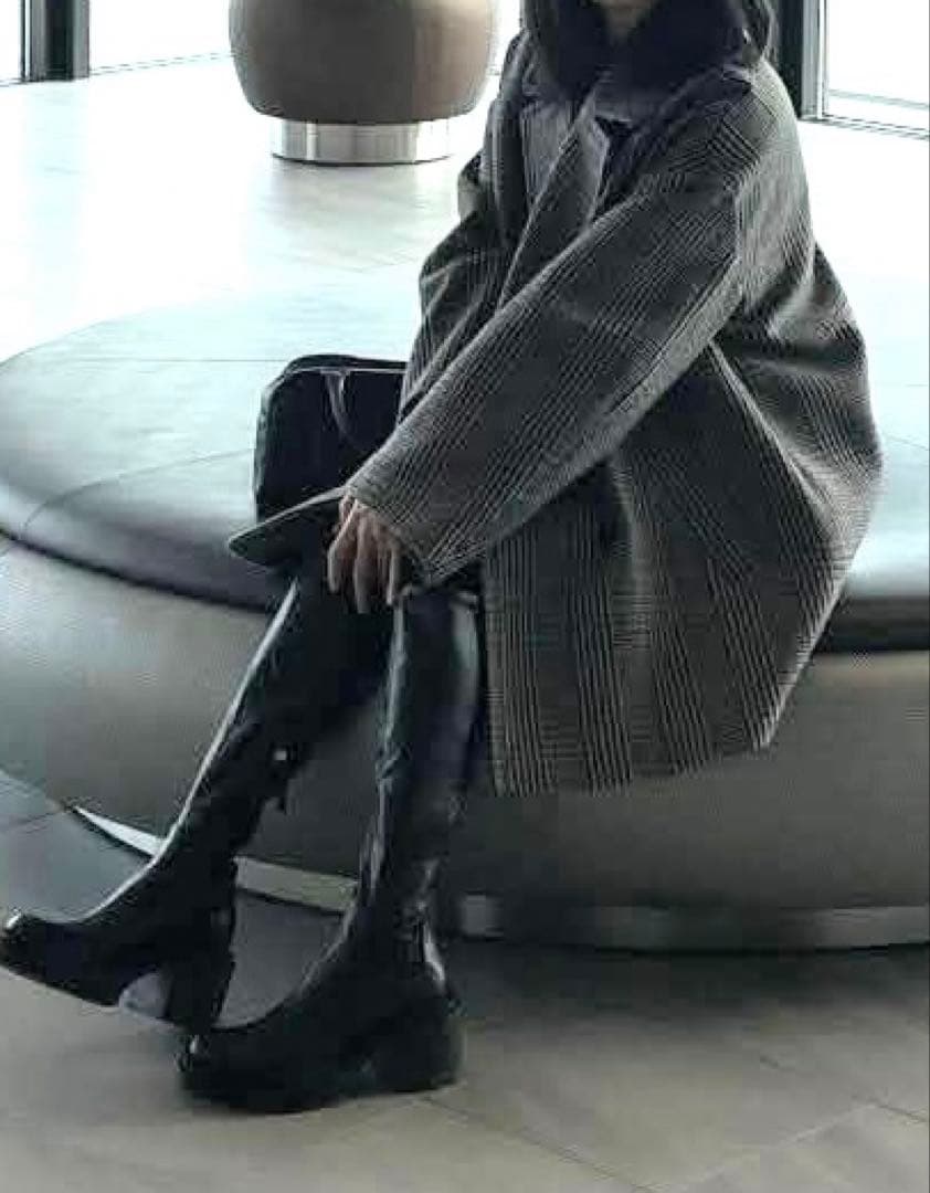 ジャーナルスタンダードレリューム　オーバーサイズチェックコート