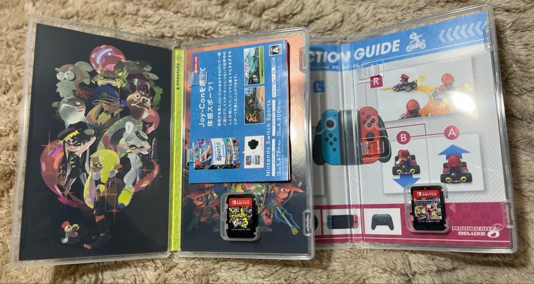 【即購入OK・美品】マリカ8DX & スプラ3 セット/人気ソフトまとめ売り！