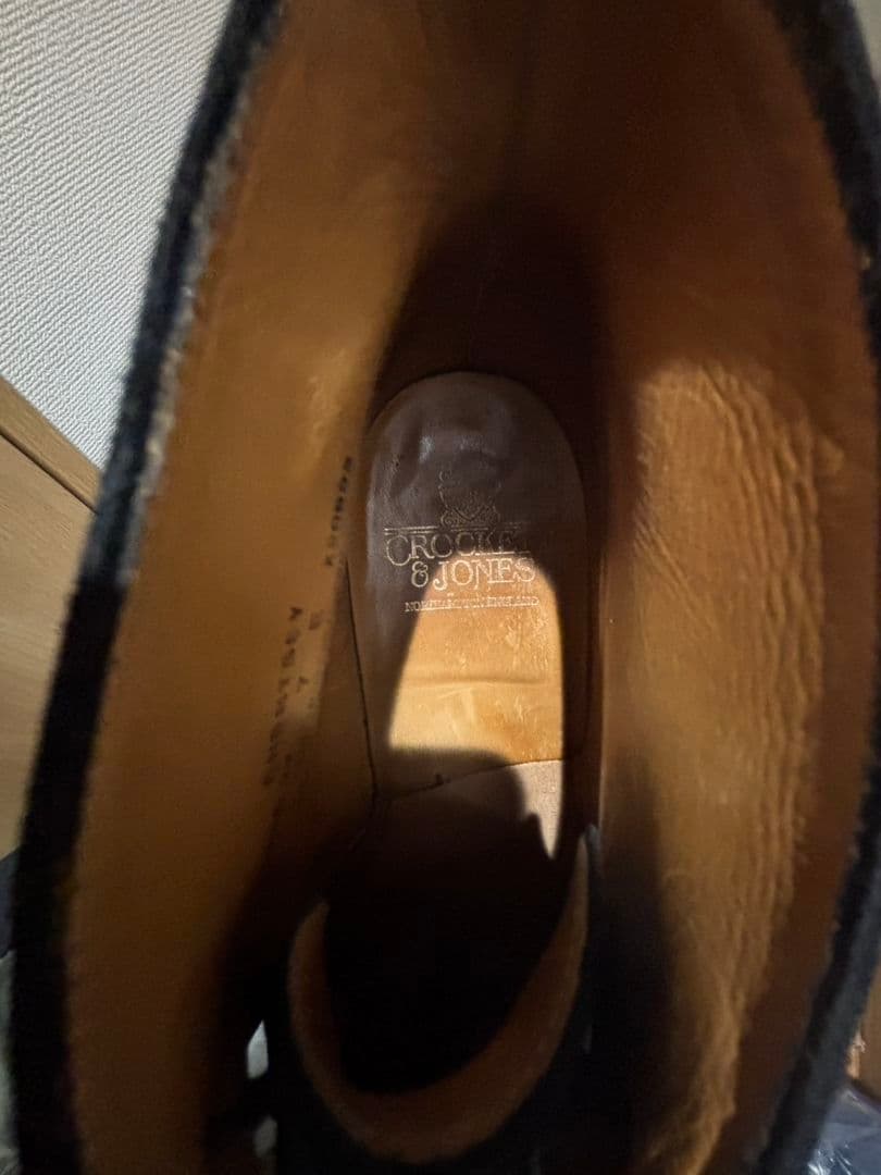 引越し前の最終価格　クロケット＆ジョーンズ　CHERTSEY　7E