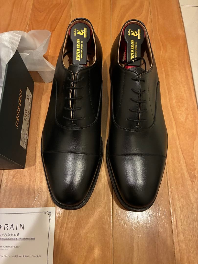 (値下げ)未使用品スコッチグレインシャインオアレインストレートチップ