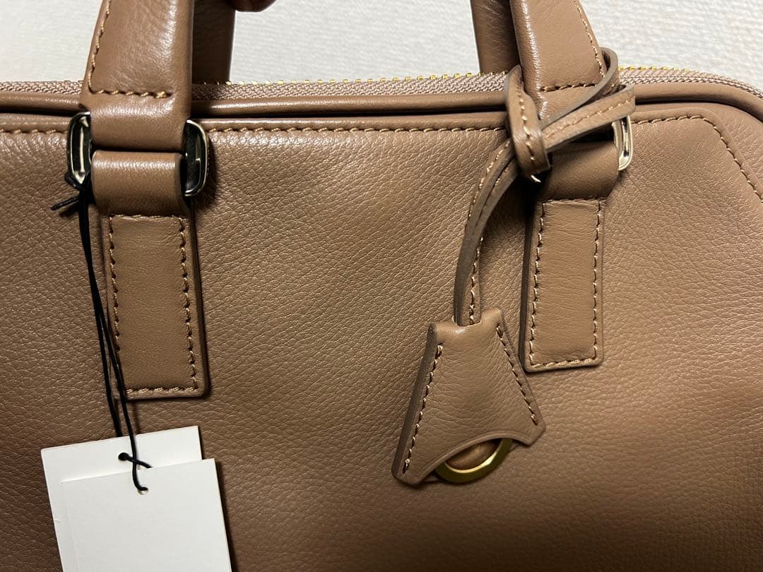 aniary コンパクトブリーフ Shrink Leather 美品