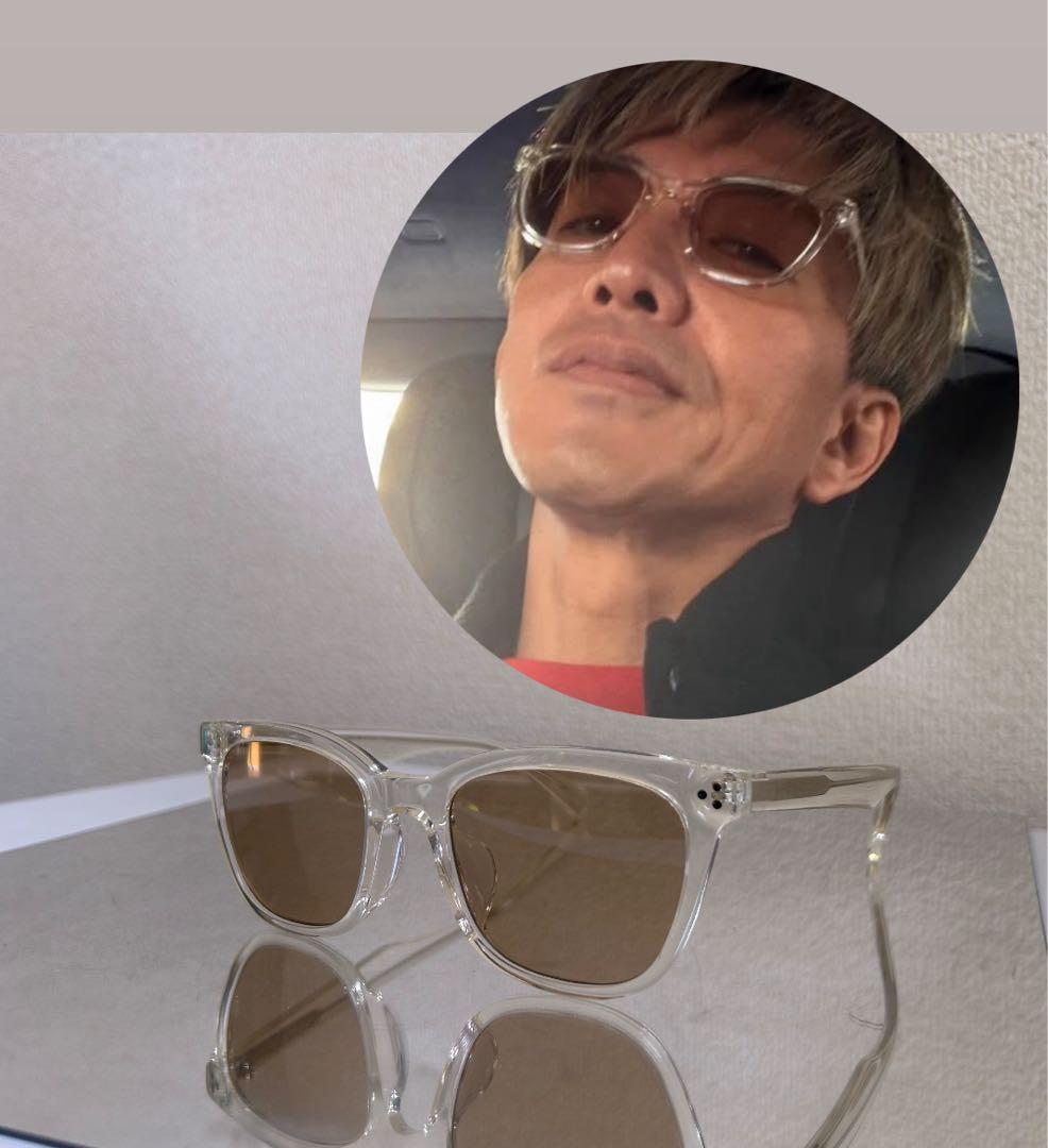 1600アクセス突破。木村拓哉owndays サングラス　クリアグレーフレーム