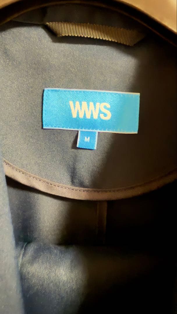 WWS ネイビー bizジャケット&bizアンクルパンツ　Mサイズ