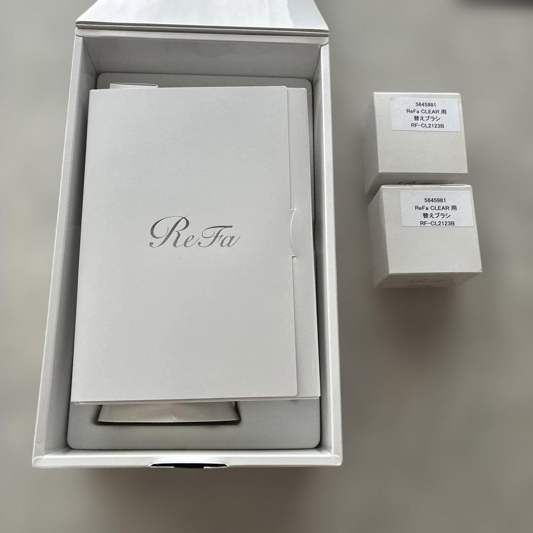 ReFa CLEAR（リファクリア）　替えブラシ２個つき
