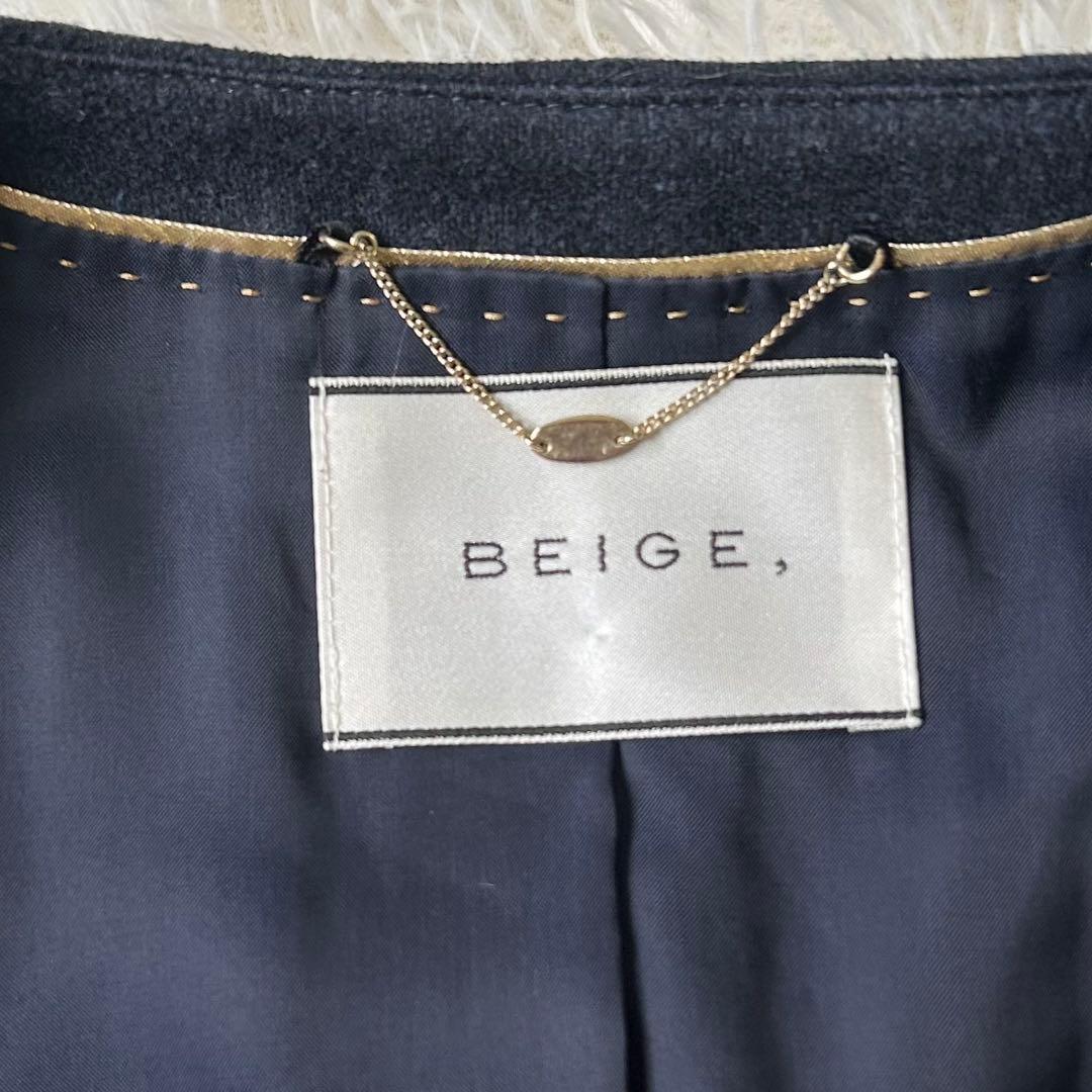 美品✨BEIGE CINDY ダブルカラージャケット　ウール