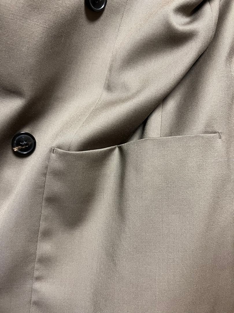 トゥモローランド pilgrim セットアップ 4Bダブルブレステッドスーツ