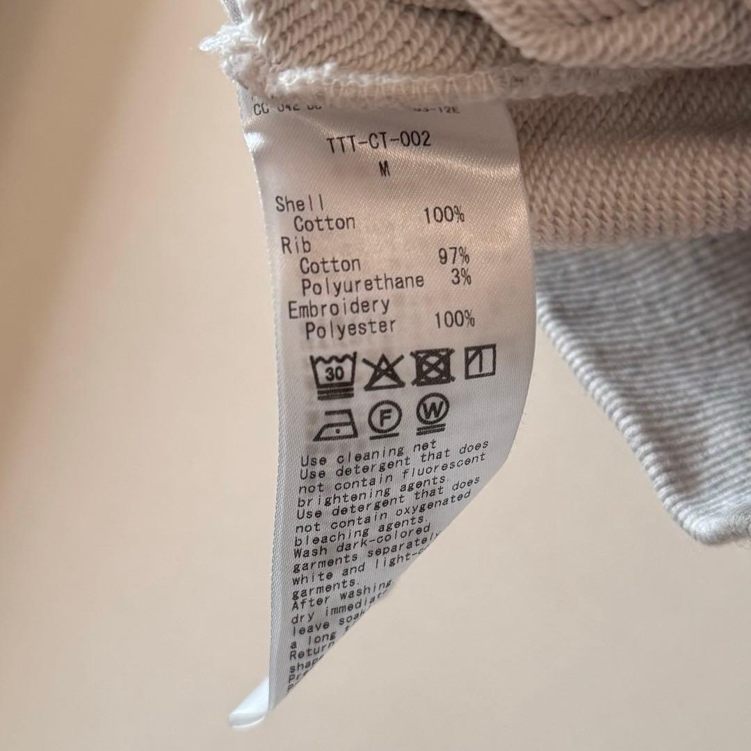 TTT MSW fruits sweat Mサイズ　グレー