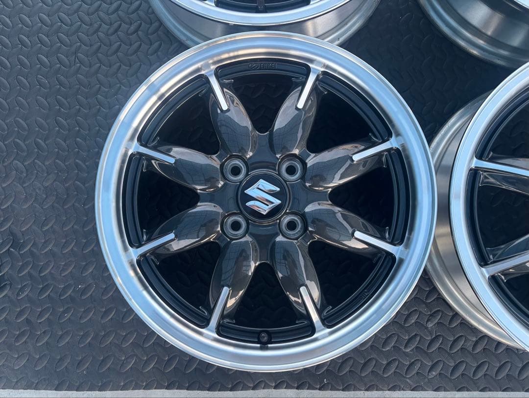 超美品 傷無し 新車外し？ エンケイ製 アルトターボRS 純正 15インチ 4本