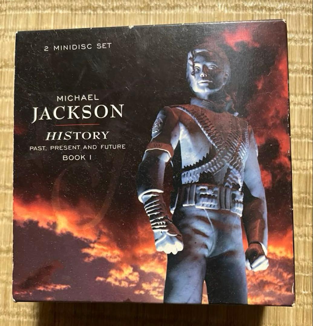 【希少品】マイケルジャクソンHistory MD ミニディスク