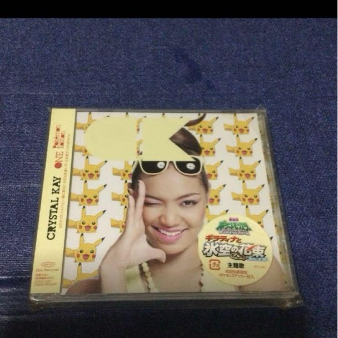 Pokemon クリスタルケイ　.ONE シングル　ポケモン　初回盤　アニメCD