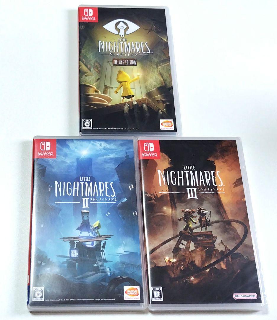リトルナイトメア 1.2.3セット 3のみ未使用未開封 Switchソフト