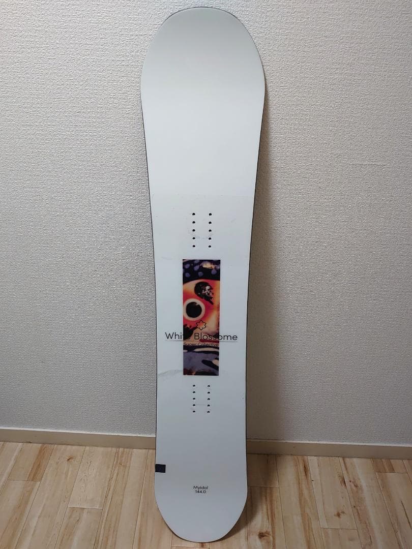 スノーボード White blossome 美品 ソールカバーセット