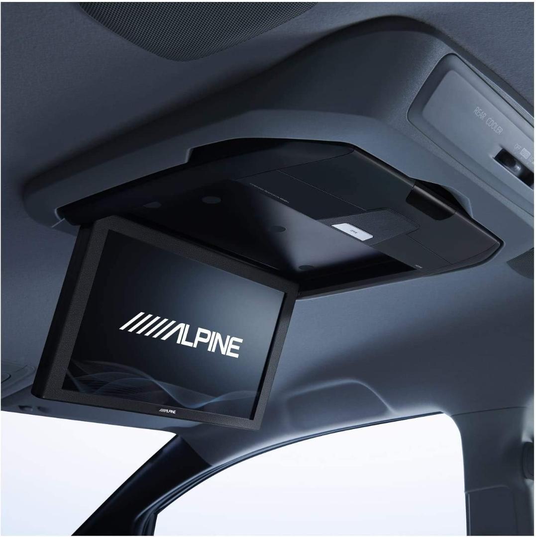 新品 アルパイン12.8インチ フリップダウンモニター RXH12X2-L-B