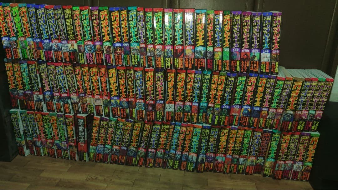 月刊ガンダムエース15年分位。