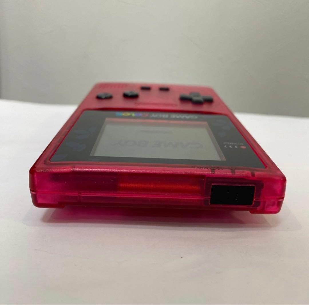 【美品】希少　ゲームボーイカラー　サクラ大戦記念モデル　チェリーレッド　GBC