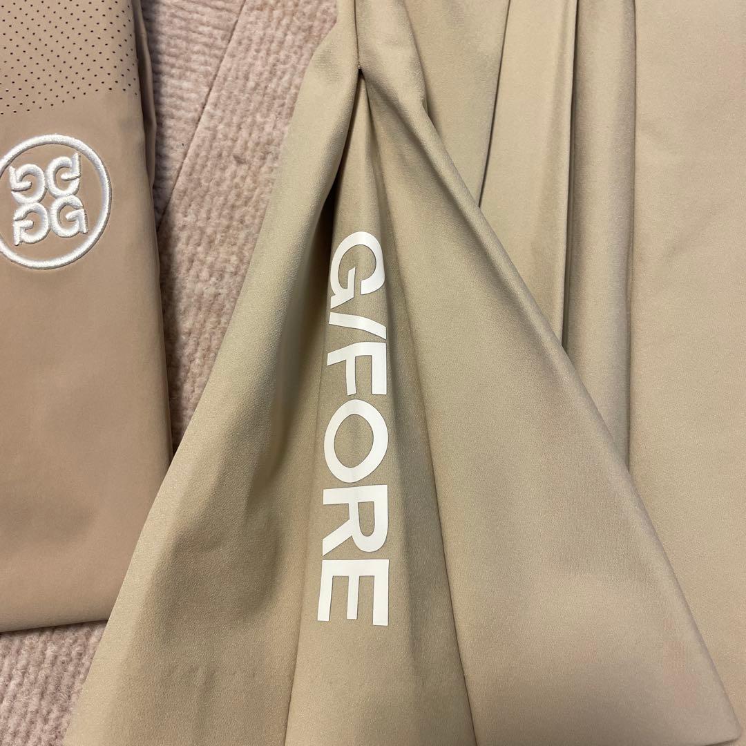 ゴルフウェア ベージュ トップス スカート セット