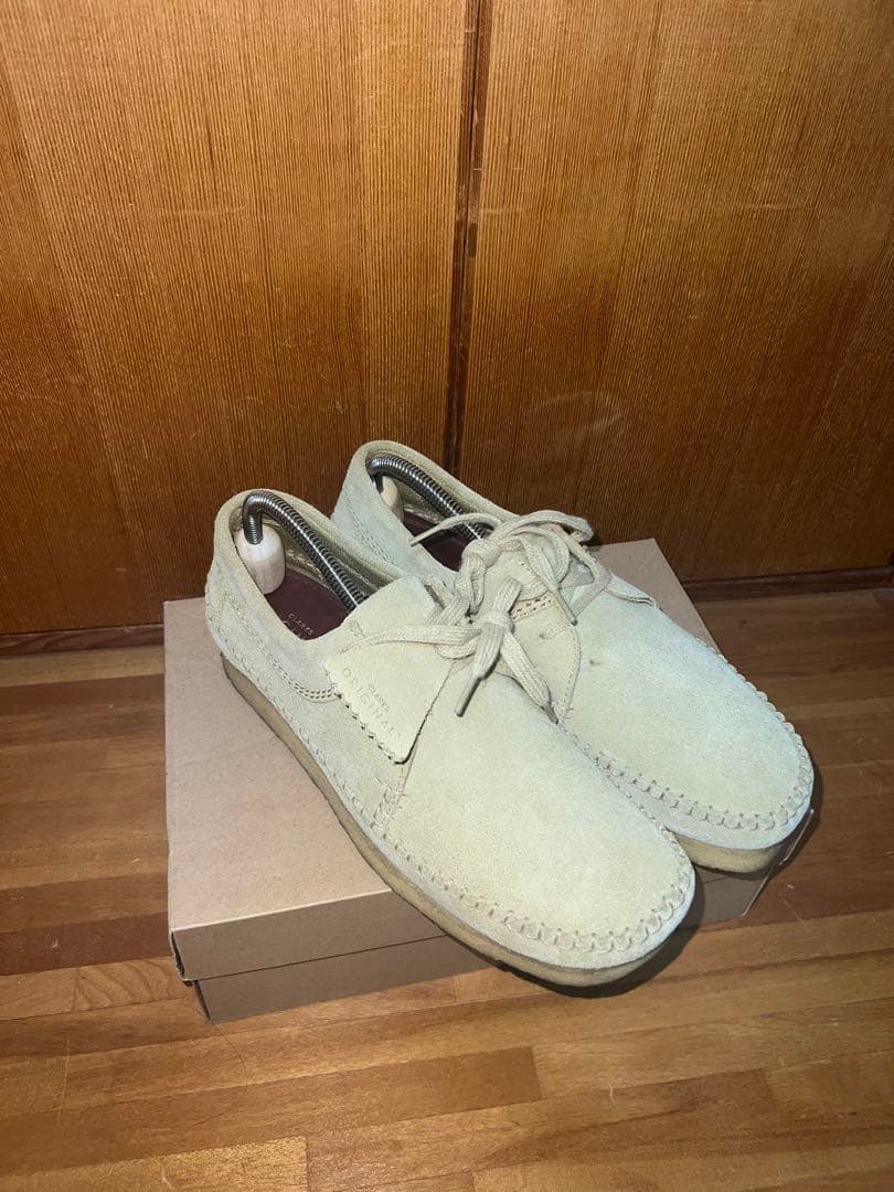 最安値！　ワラビー　Clarks Original Beige Derby