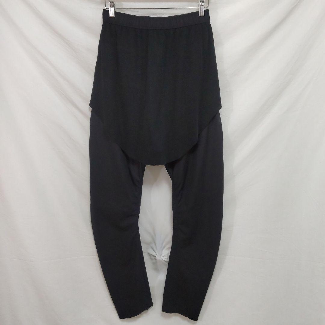 JULIUS サルエルパンツ F ブラック サンプル レア スカート ユリウス