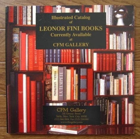 洋書 Illustrated Catalog of Leonor Fini Books