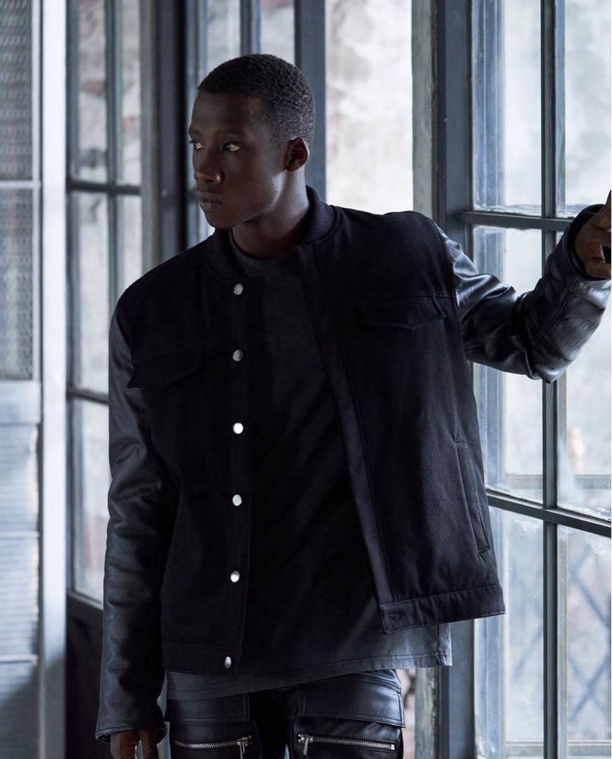 ELLY 着用　mlvince バーシティジャケット　Mサイズ