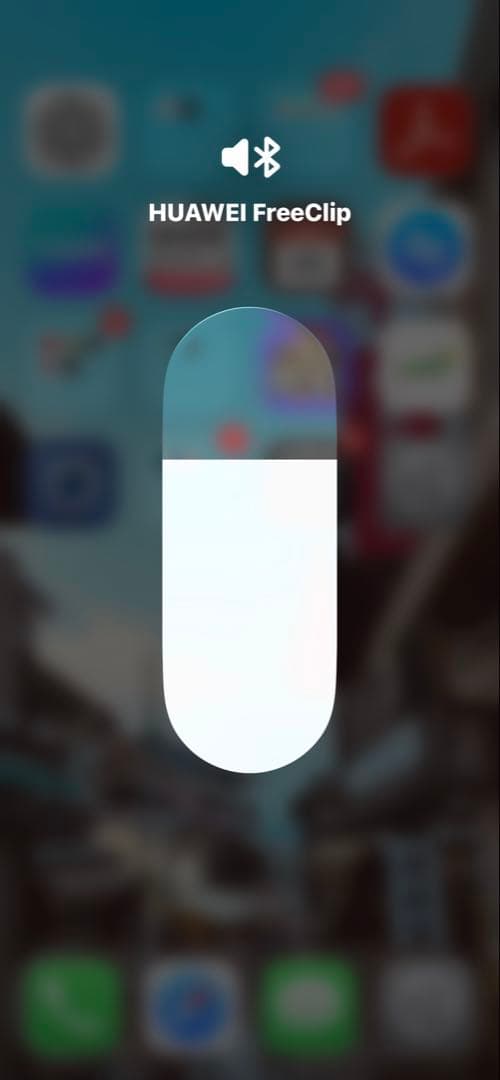 HUAWEI FreeClip グレーワイヤレス充電可能