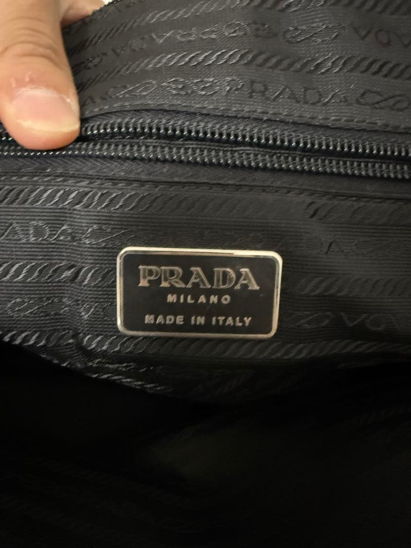【正規品】PRADA ナイロン ビジネスバッグ 南京錠付き トラベル用 大容量