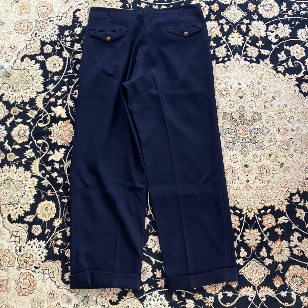 For gentleman スラックス　ネイビー　50s〜60s