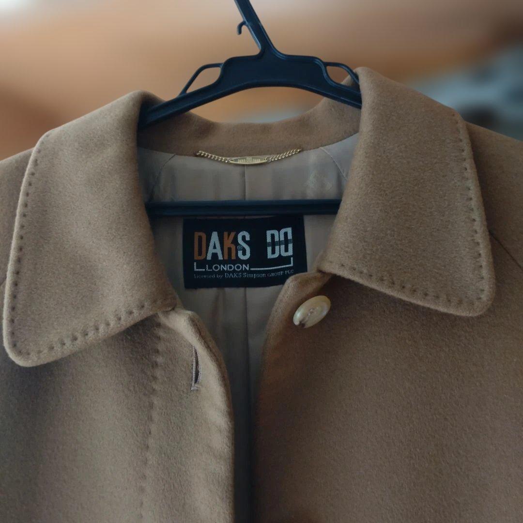 DAKS カシミヤコート　ベージュ　日本製