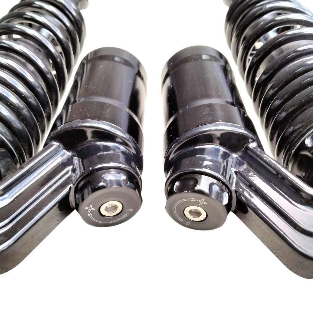 オーリンズタイプ汎用リアサスペンション黒340mmゼファー、CB、インパルス等に