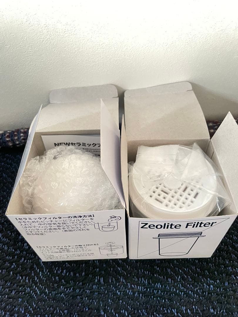 【新品・未使用】ライフエッセンス　セラミックフィルター　ゼオライトフィルター