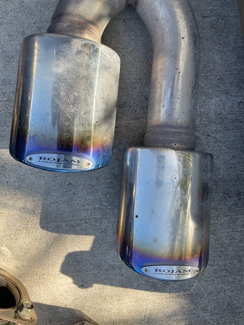 ROJAM DTM サイド出し チタンブルー プラド150