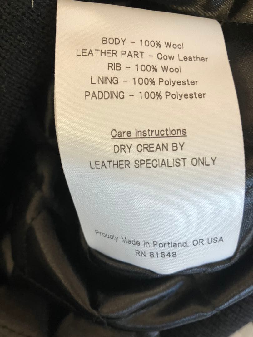 カスタムオーダー SETTLEMIER’S セトルマイヤーズ スタジャン 黒 M