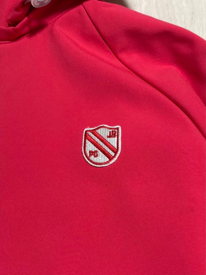 Jack Bunny 2WAYジャケット ピンク 裏起毛 フード取り外し可