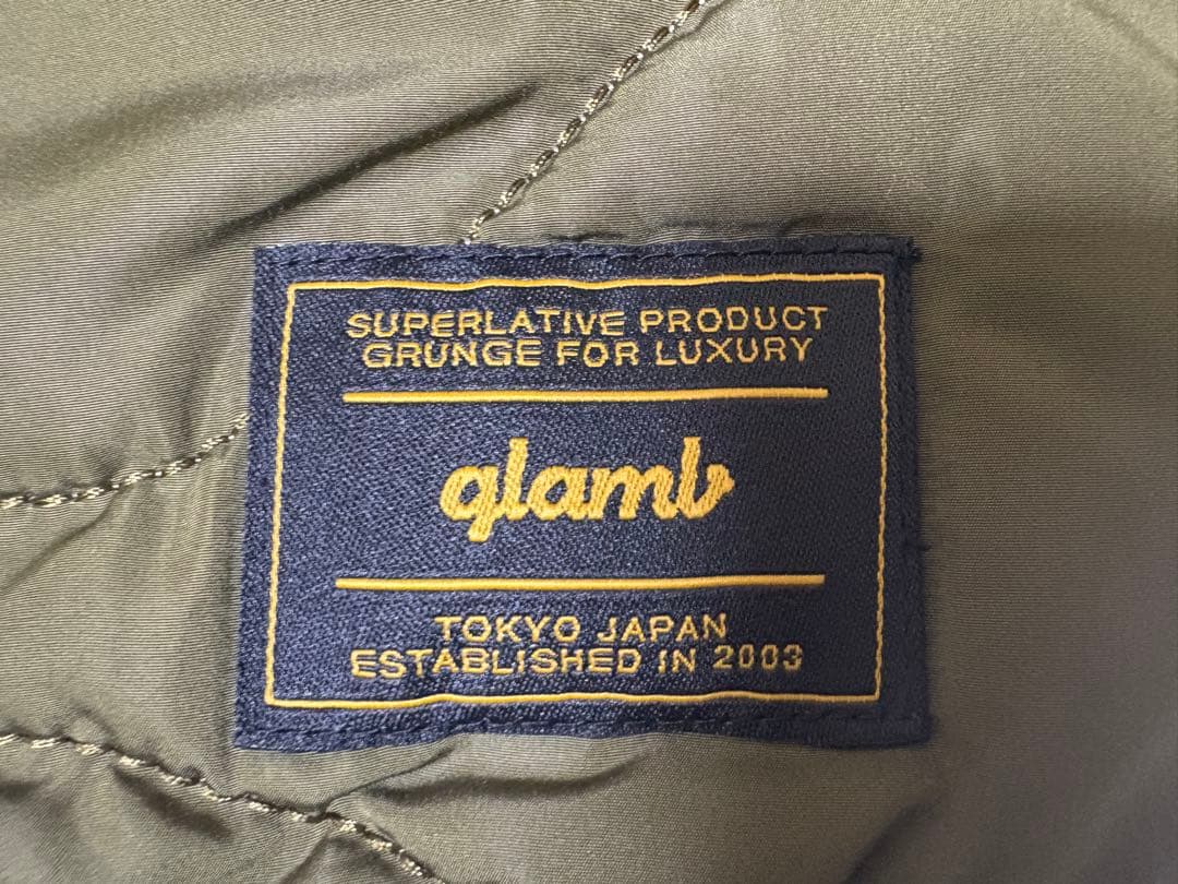 glamb グラム キルティング ライナー ジャケット ベトジャン