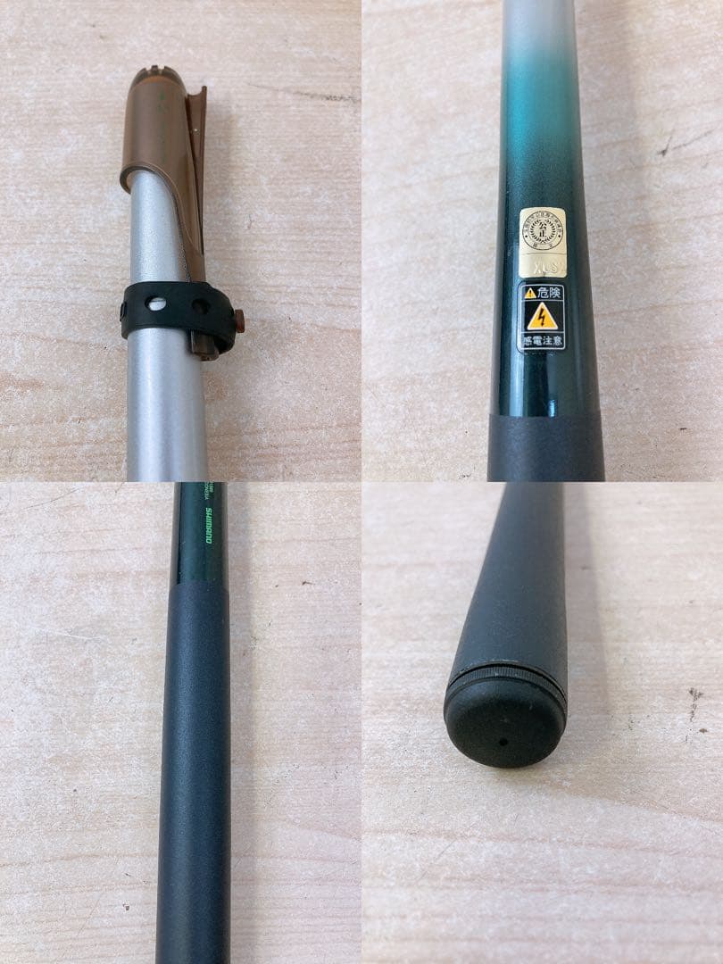 フ*ン様 釣竿4点まとめ 日新 精魂 流 三号 シマノ 天平 DX マミヤ 春流