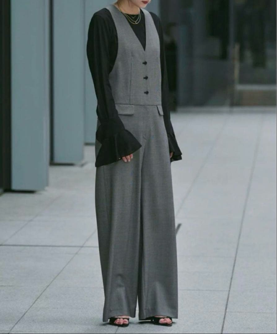 【新品タグ付】デプレ ウーステッドトロピカル コンビネゾン オールインワン