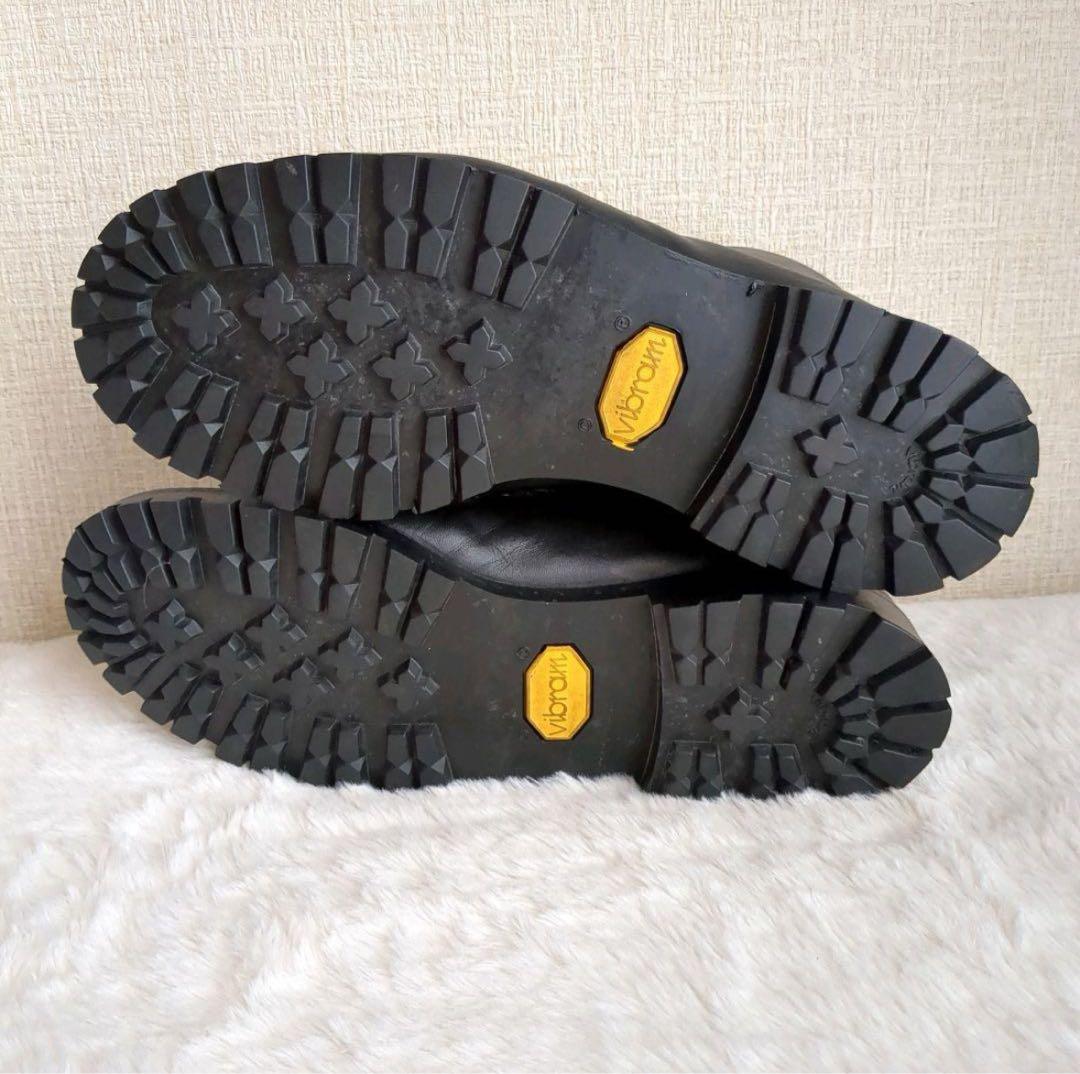 GUCCI チャッカブーツ ホースビット 金具 レザー タンクソール ブラック