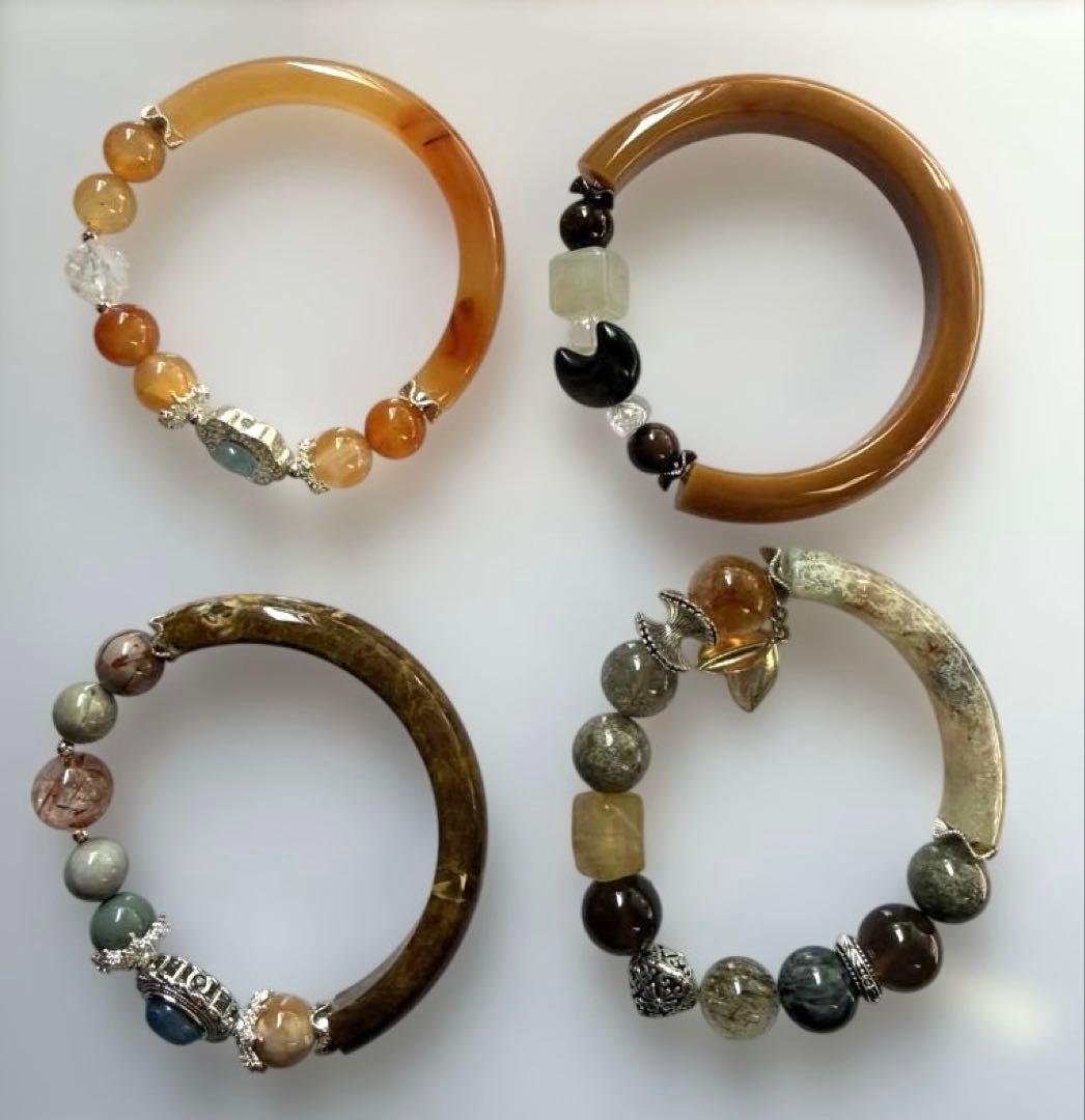 専用ページ　天然石　バングルブレスレット