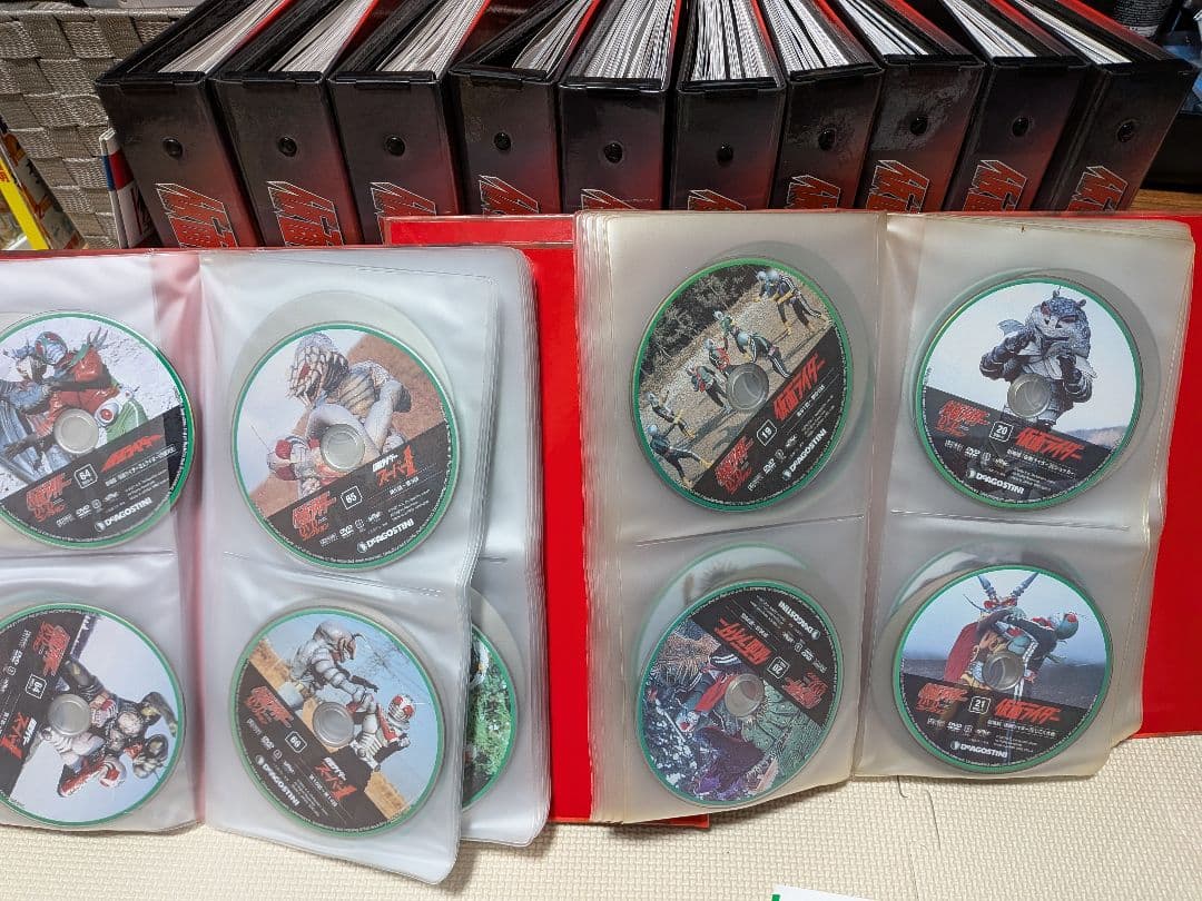 【本日限定特価】デアゴスティーニ 仮面ライダーＤＶＤコレクション 専用バインダ