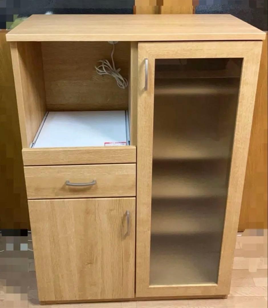 【7/20まで】ニトリ レンジボード 80幅　コパン（旧モデル）　ナチュラル