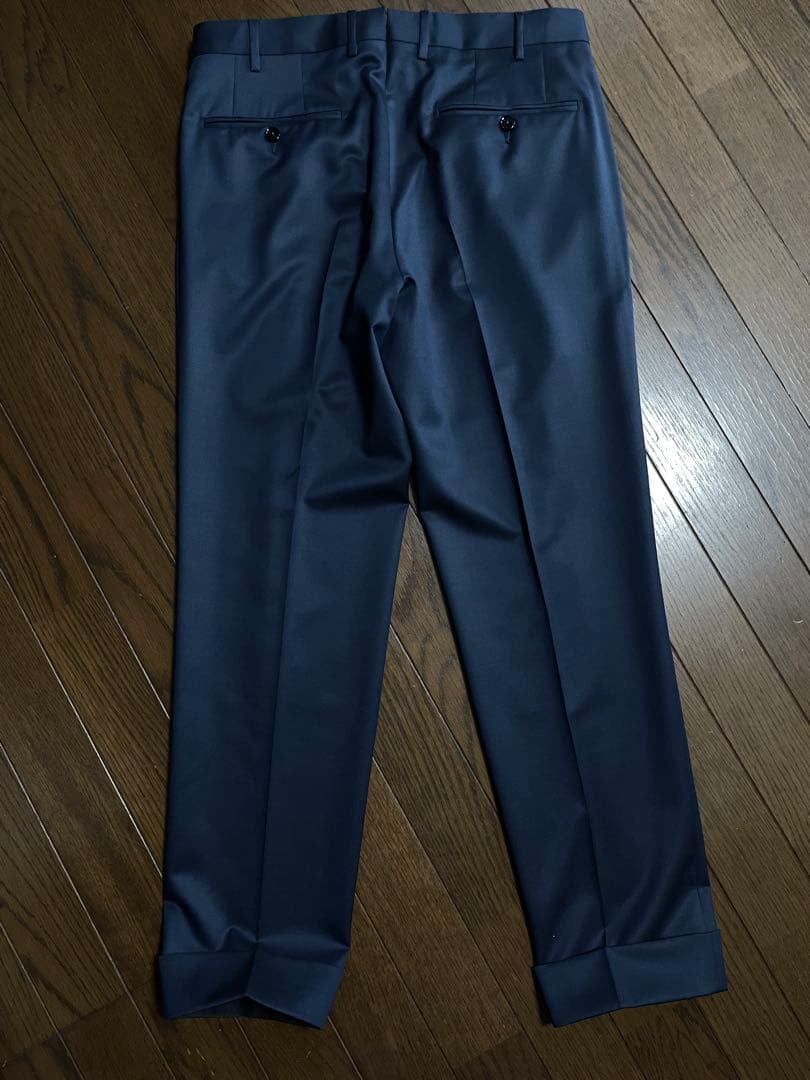 凄!!新品未使用■ZEGNA テーラード スーツ ネイビー