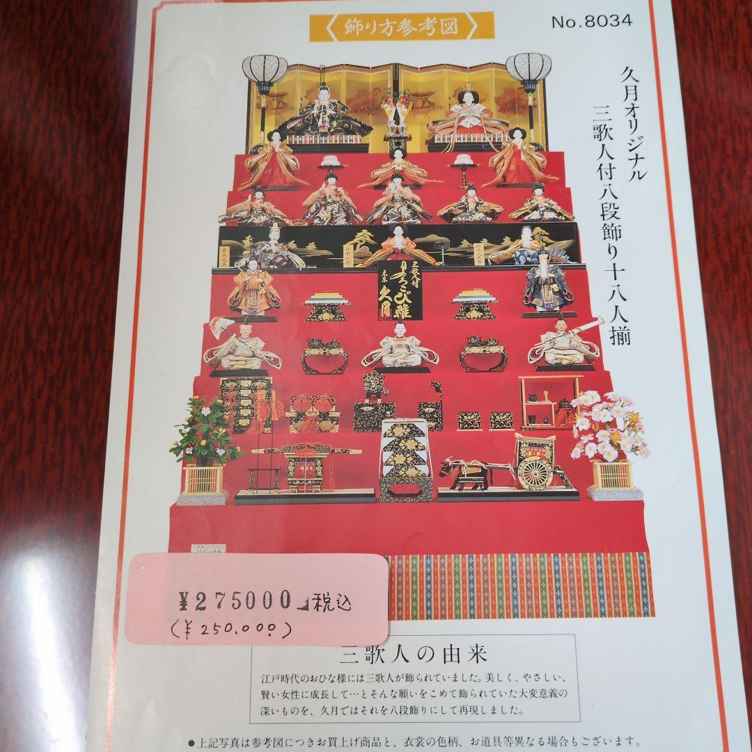 ③　武瑠ん　雛人形