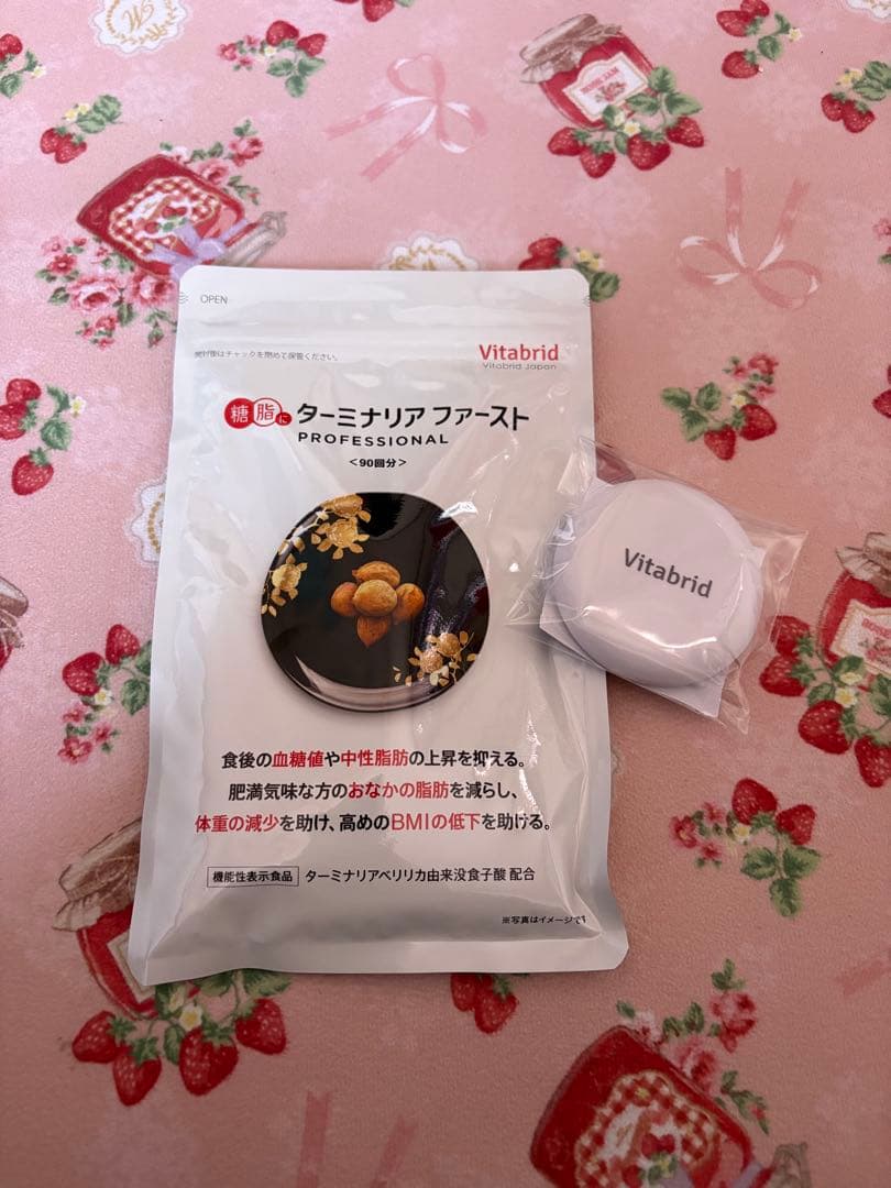 本日限定お値下げビタブリッドジャパン　ターミナリアファースト　90回分　ケース付